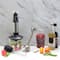 MegaChef 4 in 1 Multipurpose Immersion Hand Blender With Speed Control & Accessories